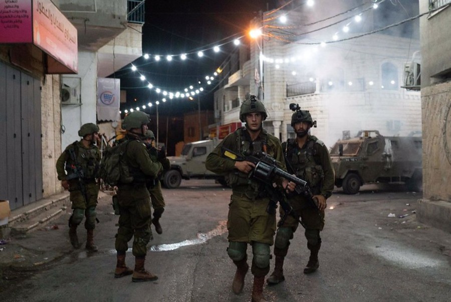 Israeli soldiers on a mission during Operation Breaking Dawn, August 16, 2022 (Photo: IDF/Flickr)
