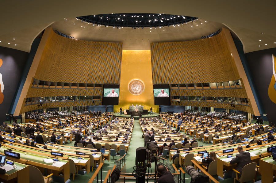 Illustrative - A view of the U.N. General Assembly hall (Photo: Shutterstock)