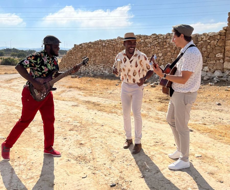 Raphael Emeka (C) and David Bronshtein (R) (Photo courtesy)
