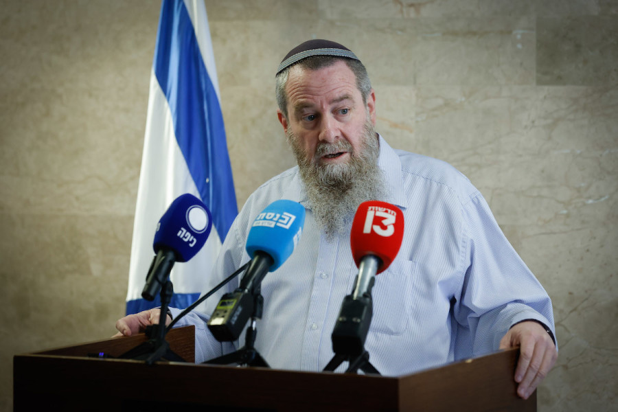 Noam head Avi Maoz speaks during a function meeting at the Knesset in Jerusalem, Nov. 28, 2022. (Photo: Olivier Fitoussi/Flash90)