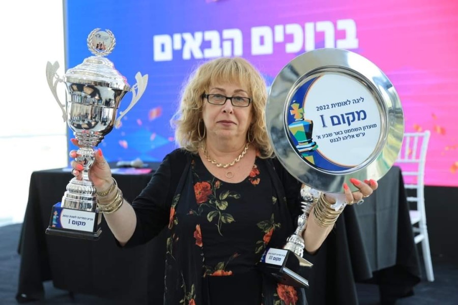 Ilana David (Photo: Mark Lipschitz/Beer Sheva Chess Club)