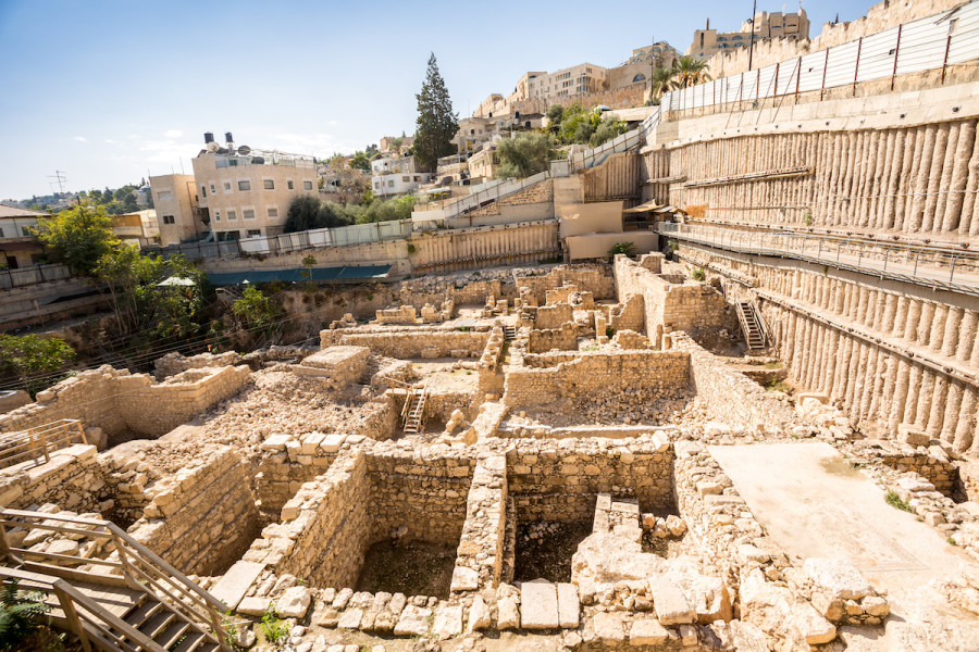 The excavations at the City of David (Photo: Shutterstock)