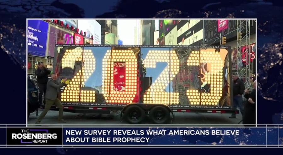 Screenshot from THE ROSENBERG REPORT on TBN