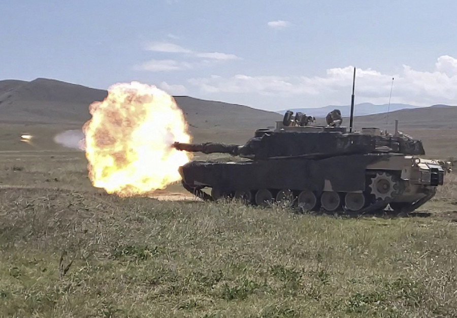 Illustrative - M1A2 Abrams tank (Photo: Staff Sgt. True Thao/U.S. Army via ABACAPRESS.COM)