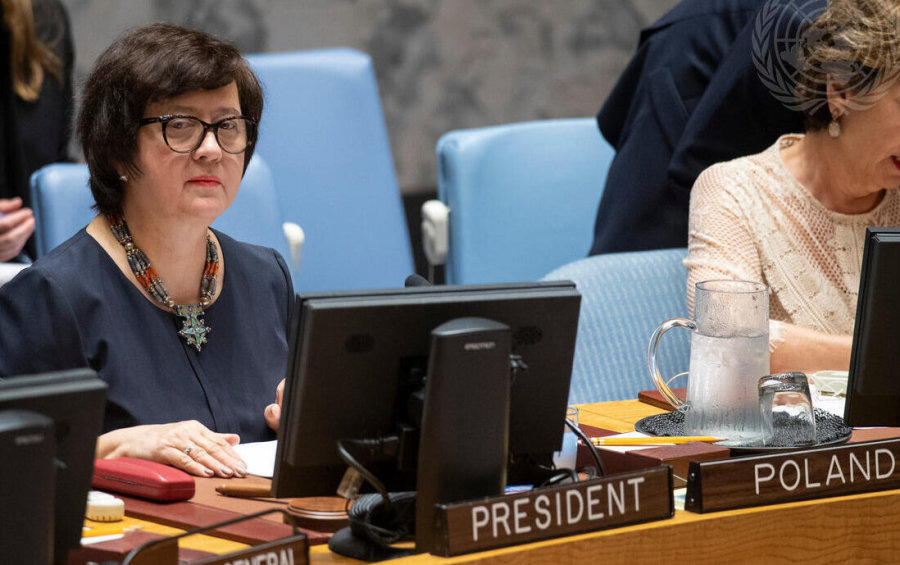 United Nations Special Coordinator Joanna Wronecka (Photo: UN)