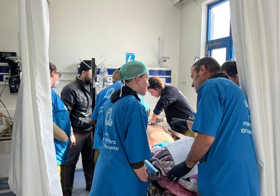 Israeli field hospital in Turkey (Photo: IDF)