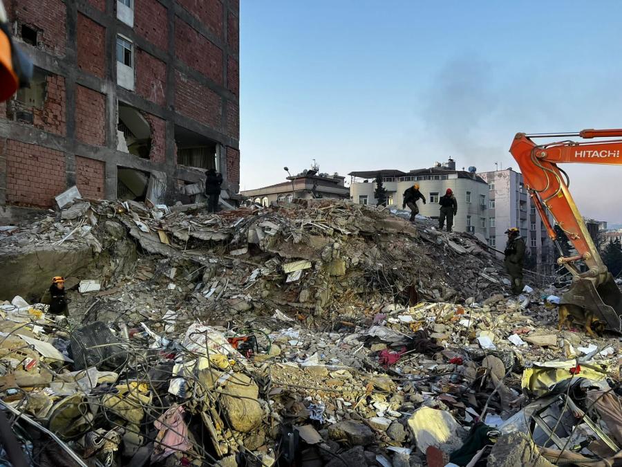 Israeli search and rescue team in Turkey (Photo: IDF)