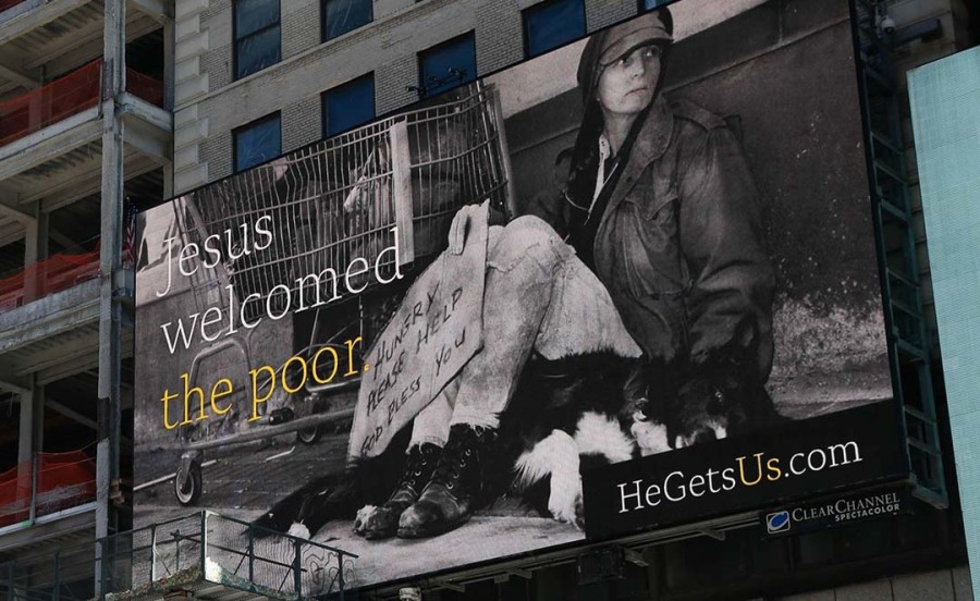 (Photo: Facebook page for the He Gets Us campaign)