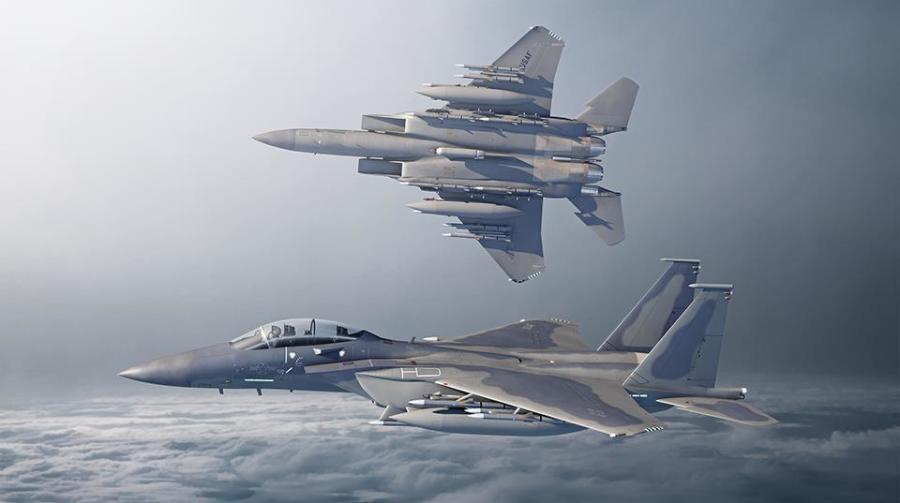 F-15EX rendering (Photo: Boeing)