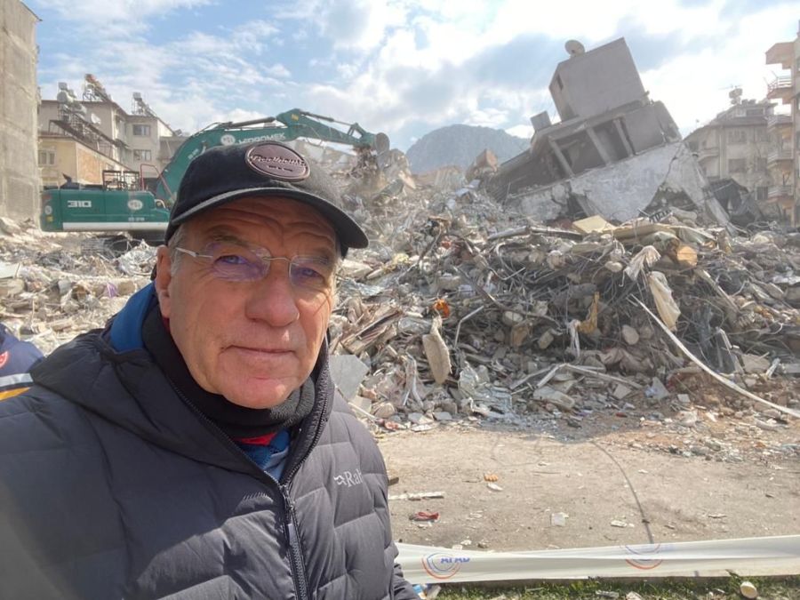 CBN Middle East bureau chief Chris Mitchell in Turkey (Photo courtesy CBN)