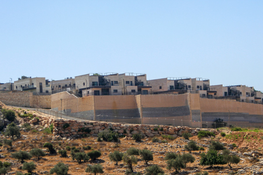 Illustrative - New housing in the Jewish settlement of Kiryat Netafim, south of Nablus, July 20, 2022. (Photo: Nasser Ishtayeh/Flash90)