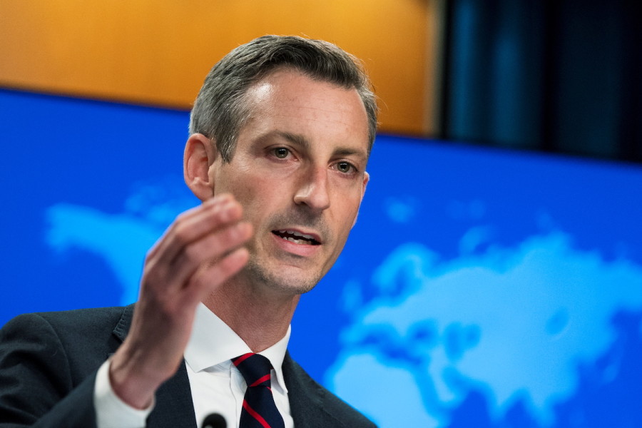 U.S. State Department Spokesperson Ned Price speaks during a news conference in Washington, D.C., March 10, 2022. (Photo: Manuel Balce Ceneta/Pool via REUTERS)