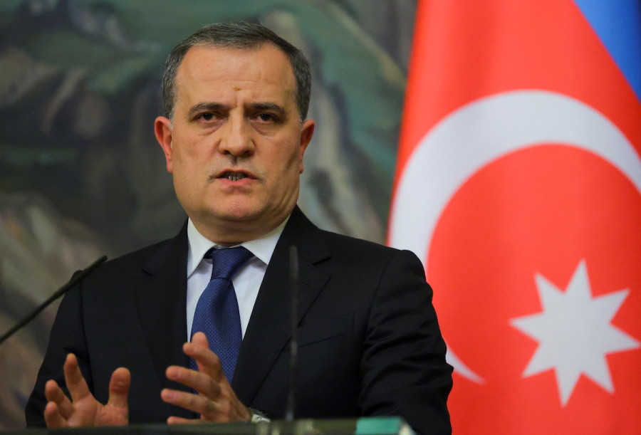 Azerbaijan's Foreign Minister Jeyhun Bayramov (Photo: REUTERS/Evgenia Novozhenina/Pool)