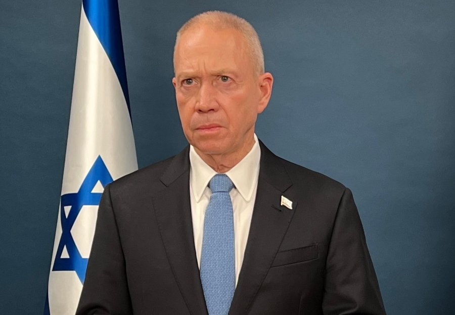 Israeli Defense Minister Yoav Gallant in a public address (Photo: Yoav Gallant/Twitter)