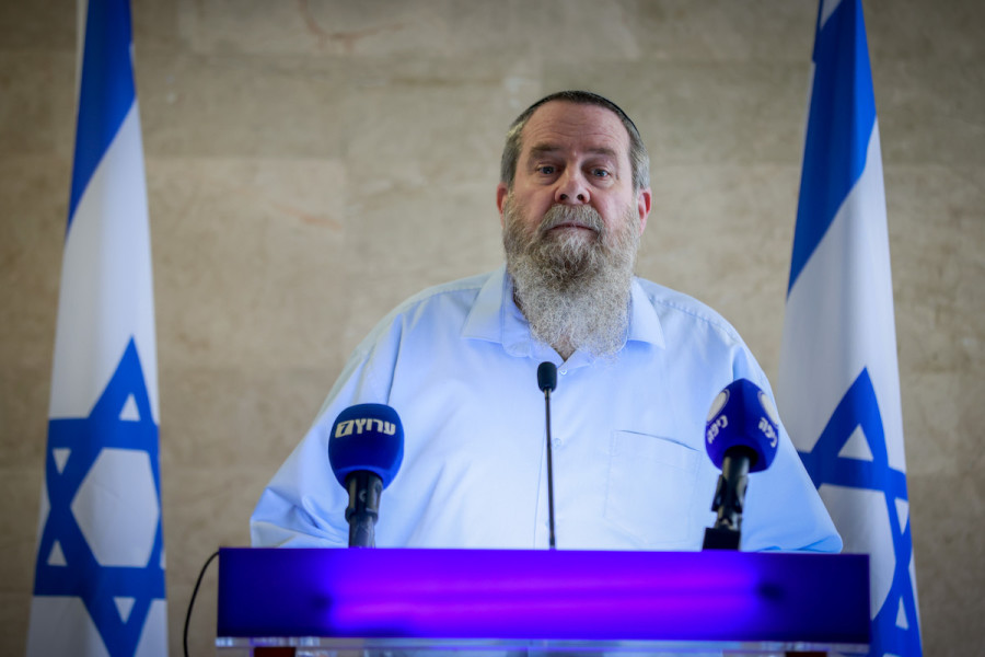 Noam head Avi Maoz speaks during a function meeting at the Knesset in Jerusalem, March 20, 2023. (Photo: Erik Marmor/Flash90)