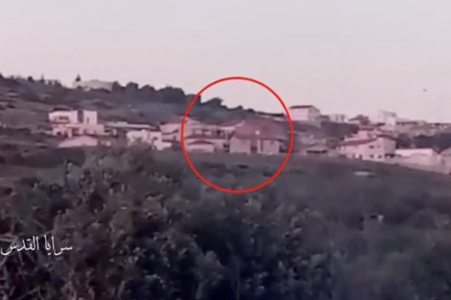 Video footage from a shooting attack at Kibbutz Ma'ale Gilboa in northern Israel, April 3, 2023. (Photo: Screenshot/Twitter)
