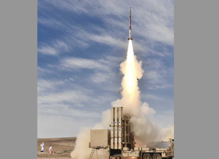 Testing of David's Sling anti-missile system (Photo: Israel Ministry of Defense Spokesperson’s Office)
