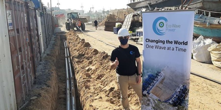 (Photo courtesy Eco Wave Power)