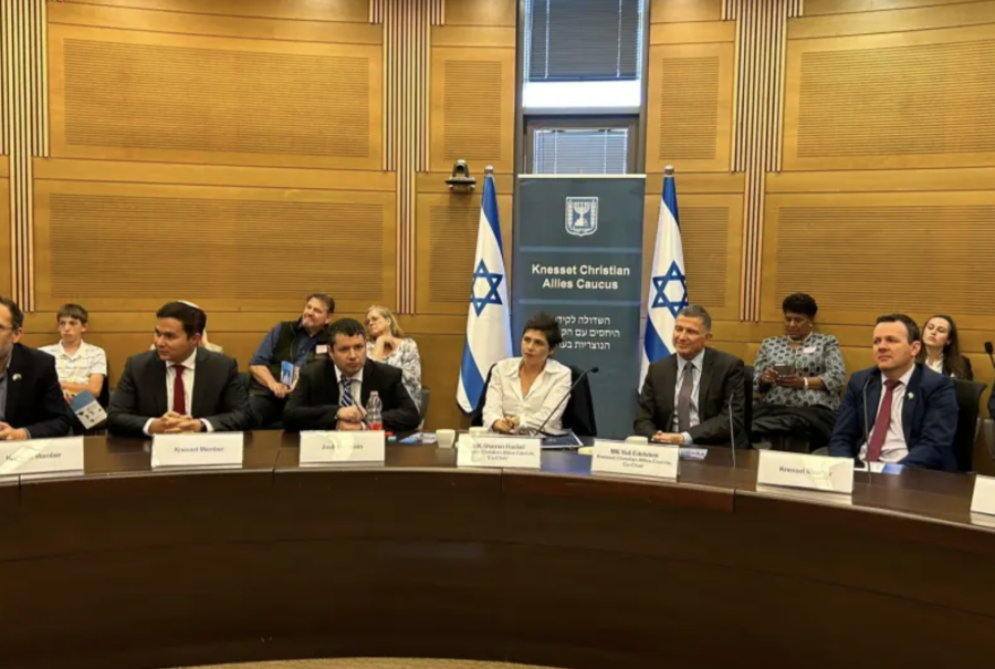 The Knesset Christian Allies Caucus launch at Israel's 25th Knesset (Photo: KCAC)