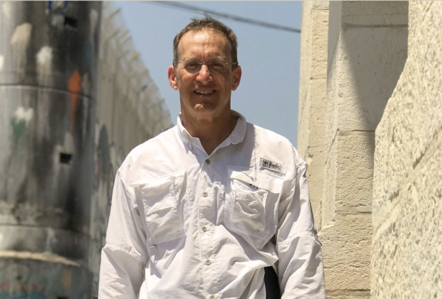 Dr. Steve Feldman, pictured on a trip to the West Bank. (Courtesy of Steve Feldman)