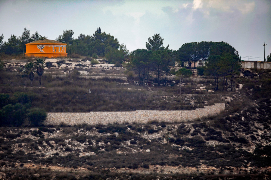 View of the Jewish outpost of Homesh, in the West Bank, on November 17, 2022. (Photo: Nasser Ishtayeh/Flash90)