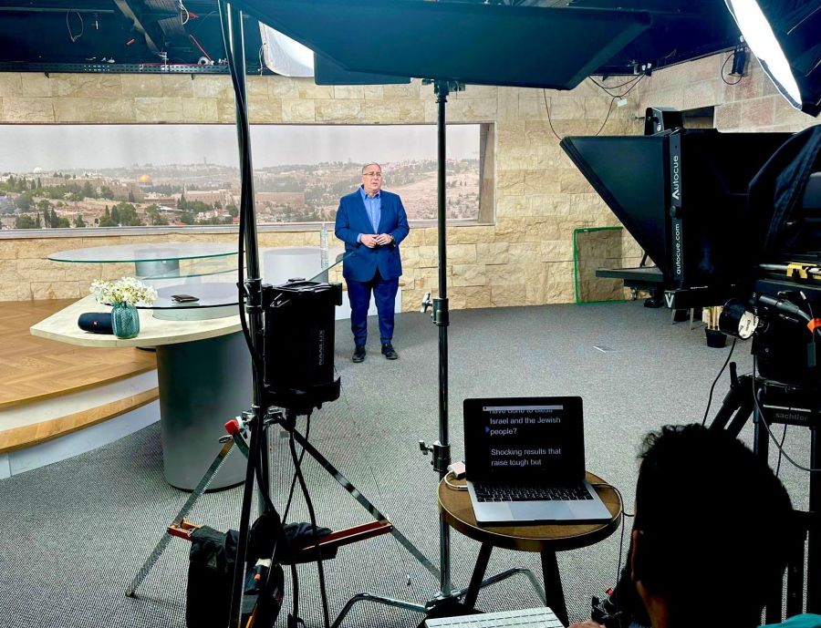 Joel C. Rosenberg on The Rosenberg Report (Photo: TBN)