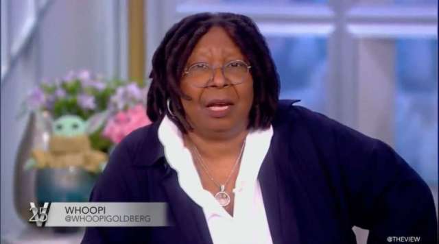 Whoopi Goldberg on “The View” (Photo: Screenshot)