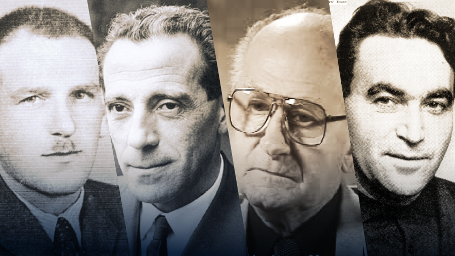 The four Jewish men who escaped from the Auschwitz death camp to tell the world of the horrors of the Holocaust, left to right: Arnost Rosin, Alfred Wetzler, Czeslaw Mordowicz, Rudolf Vrba. (Photo: Wikipedia)