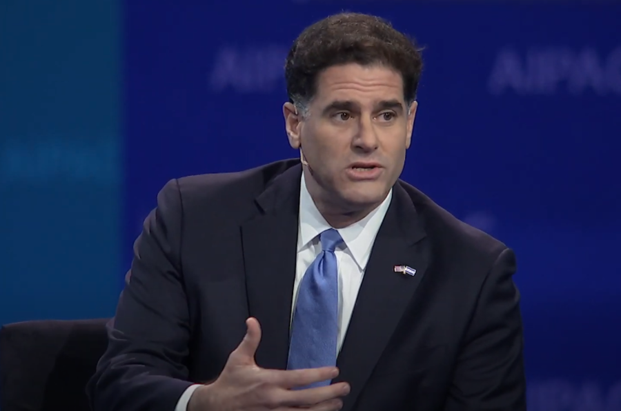Former Amb. Ron Dermer (Photo: Screenshot AIPAC YouTube channel)