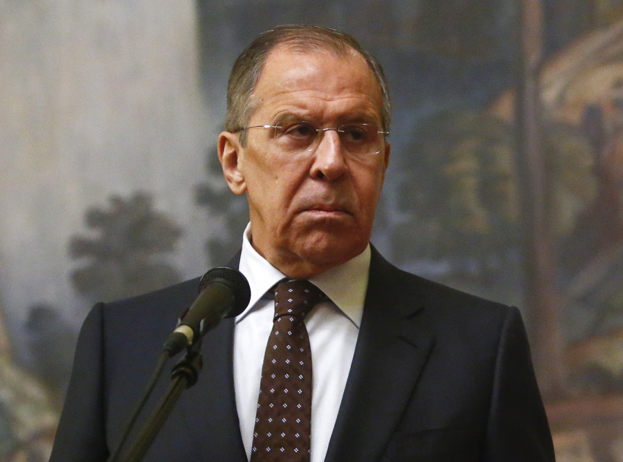 Russian Foreign Minister Sergei Lavrov attends a news conference in Moscow, Russia Mar. 13, 2018. (Photo: REUTERS/Sergei Karpukhin)