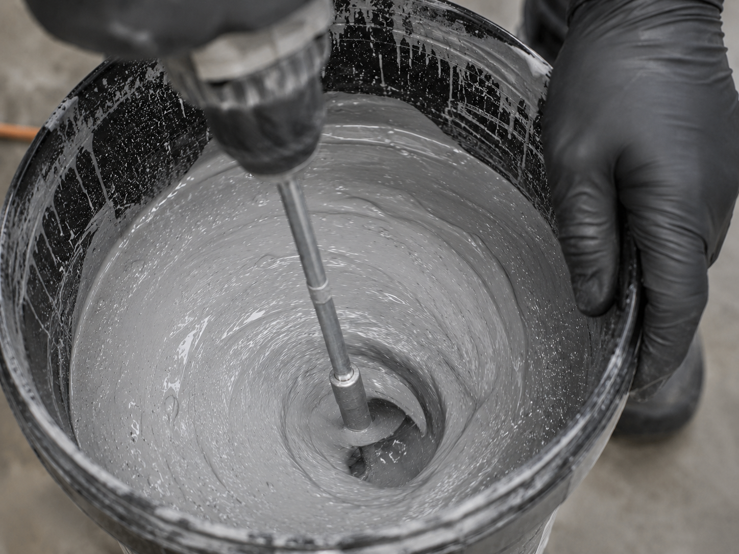 Mixing the Base Coat