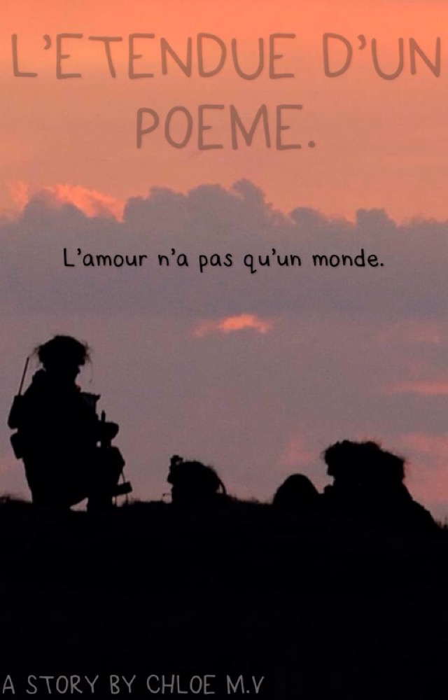 L'étendue d'un poème.