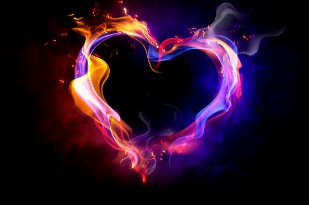 la flamme d'amour