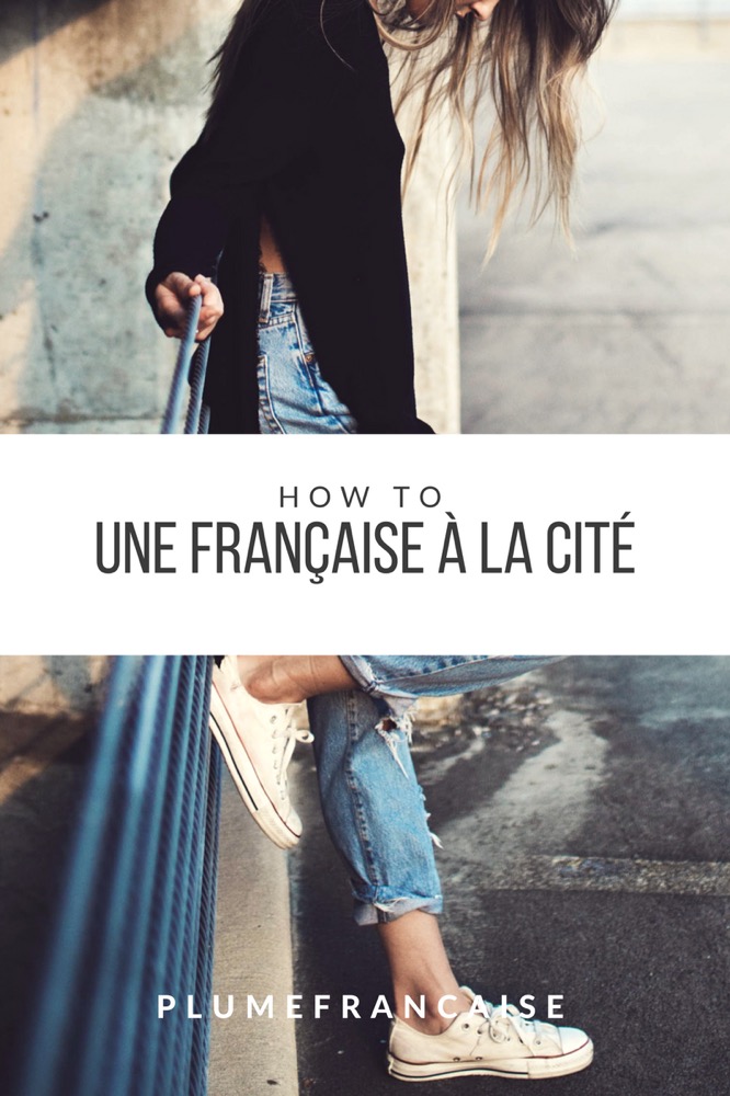 Une française à la cité.