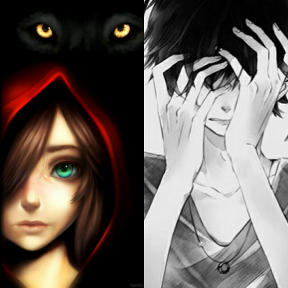 Red Hunter et le loup.