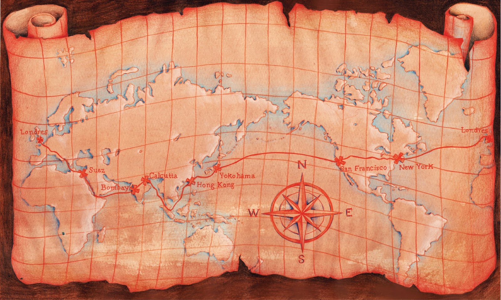 Le tour du monde en 10 chapitre.