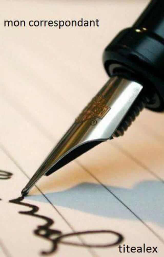 mon correspondant