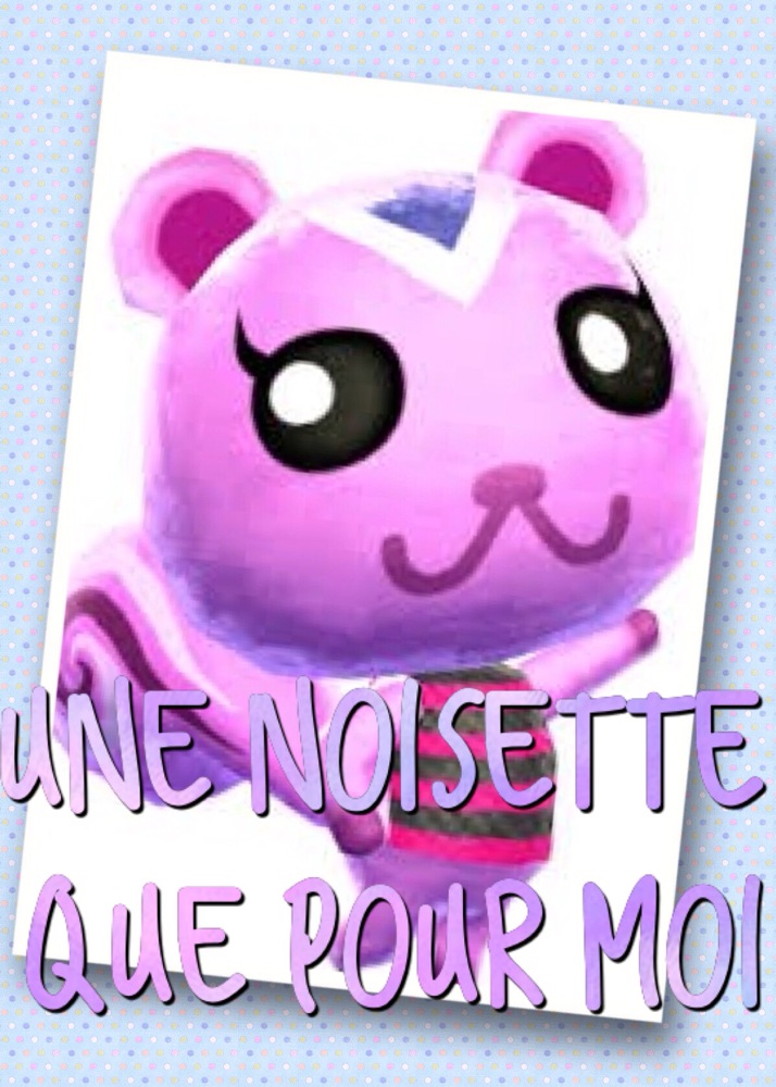 Une noisette que pour moi