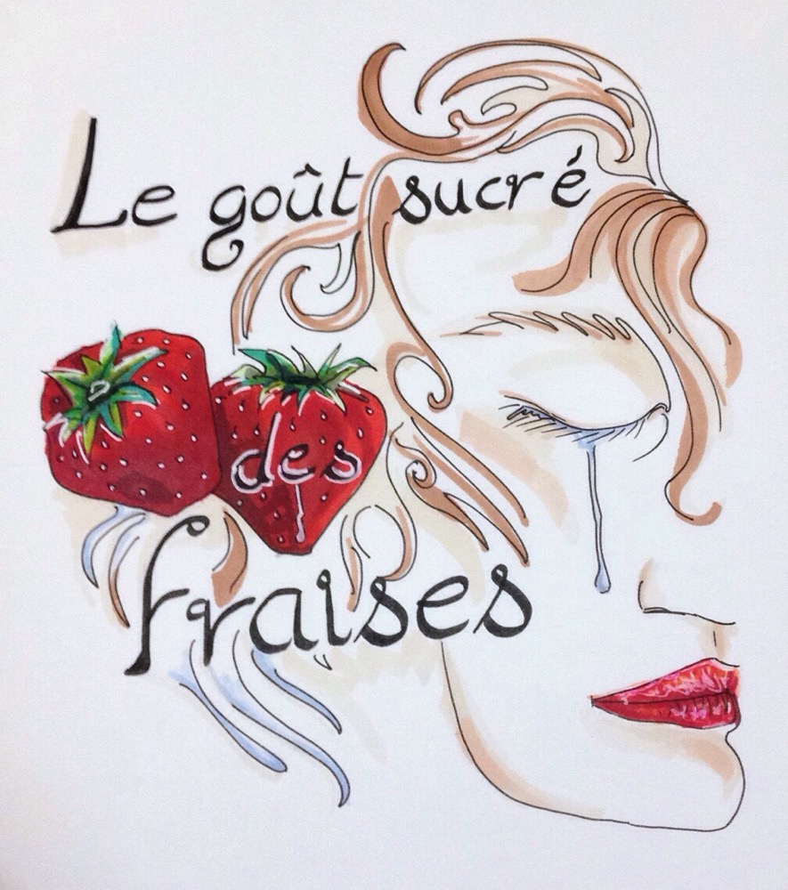 Le goût sucré des fraises