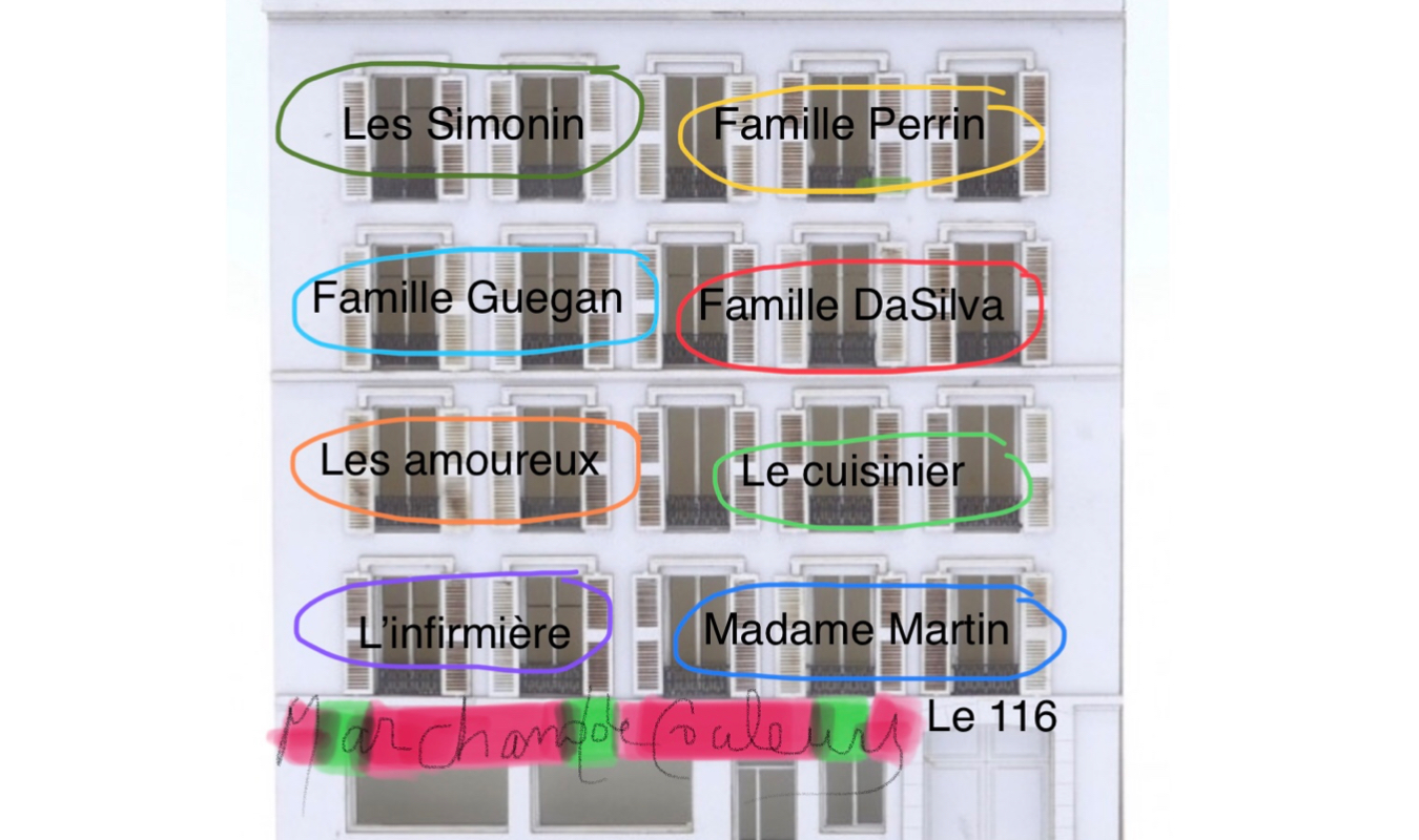 Unité de confinement 116