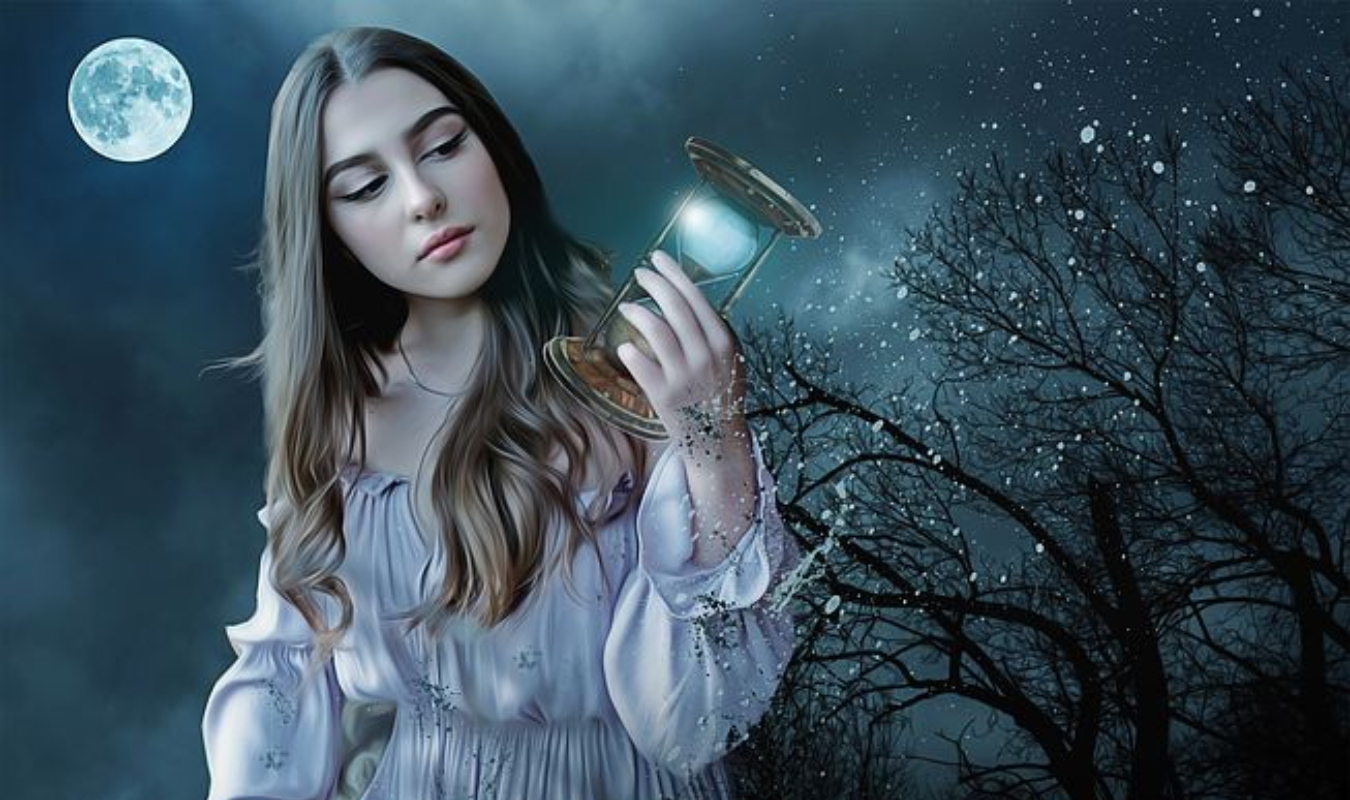 La jeune femme et le temps