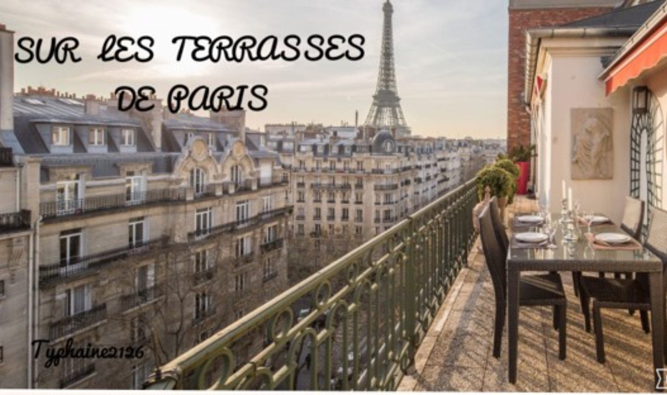 Sur les terrasses de Paris