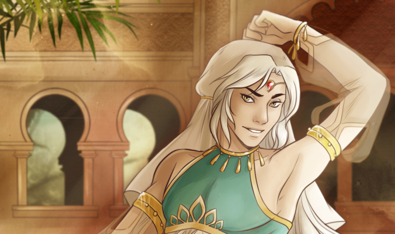 La roseraie des djinns T1 Rose des Sables