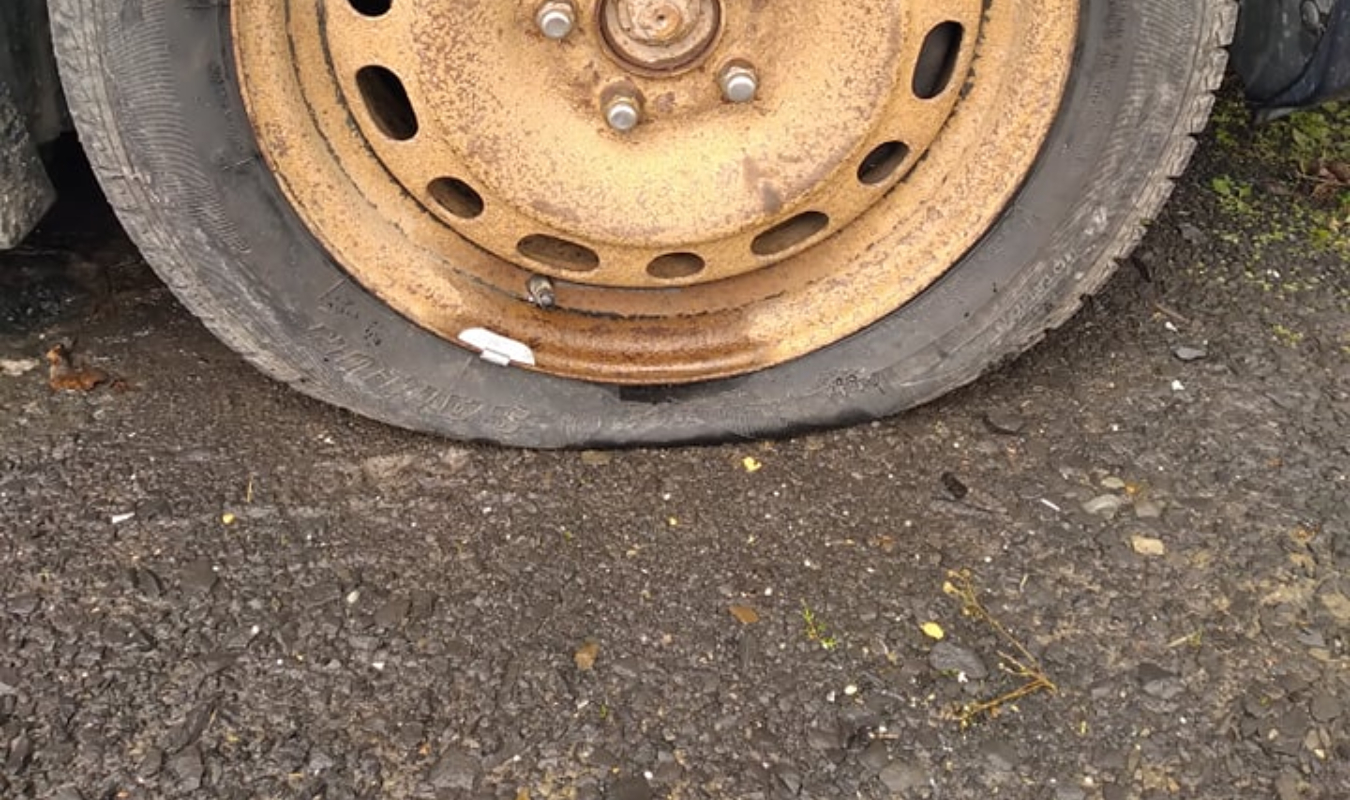 Comme un pneu qui se dégonfle