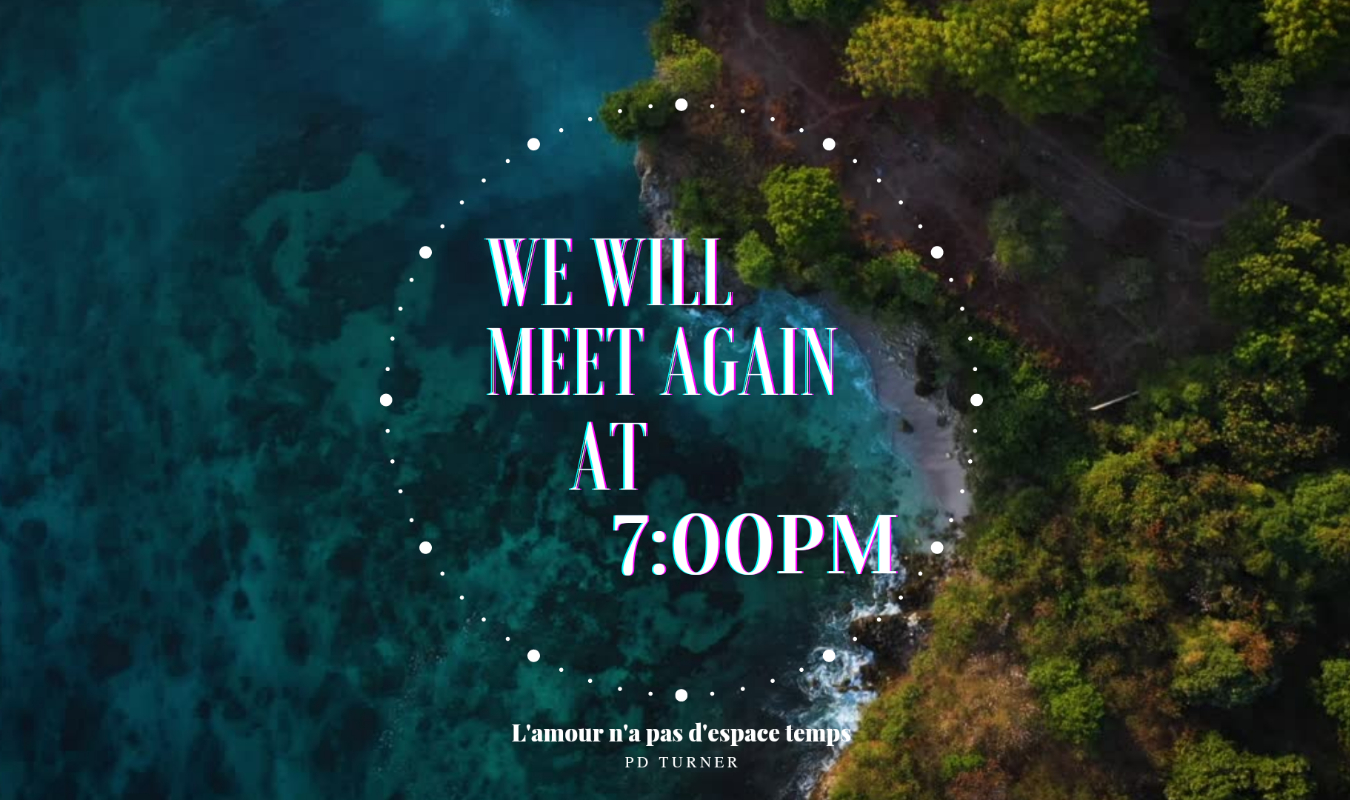 We will meet again at 7:00PM