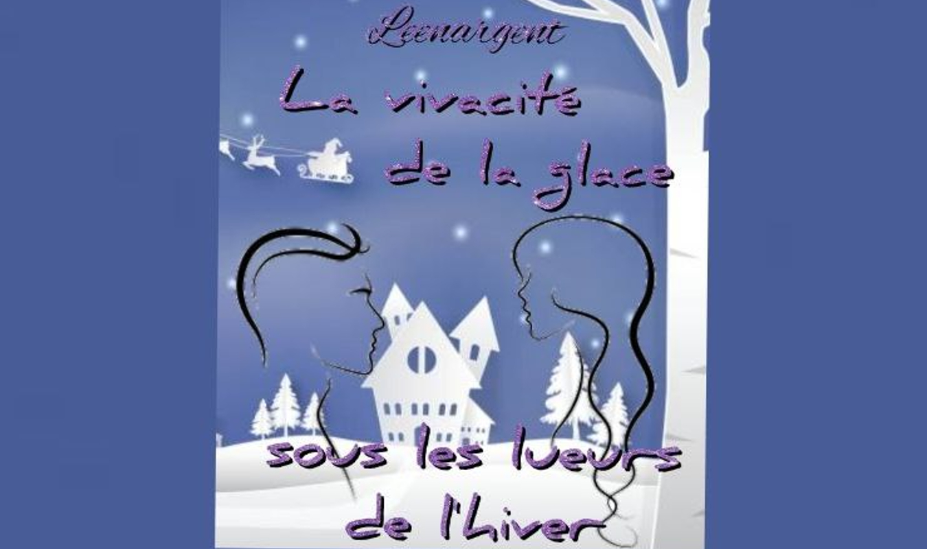La vivacité de la glace sous les lueurs de l'hiver