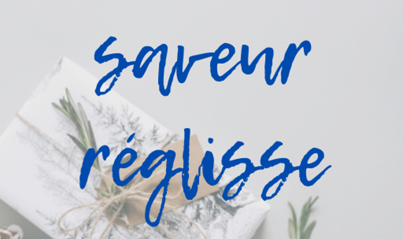 Noël saveur réglisse