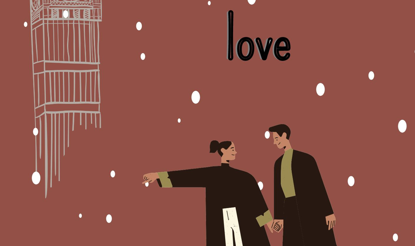 The last snowflake before falling in love