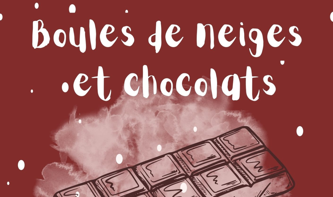 Boules de neiges et chocolats