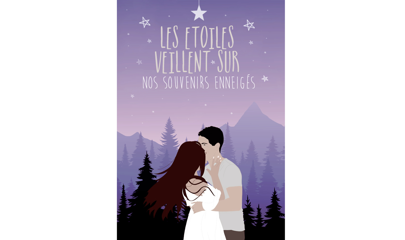Les étoiles veillent sur nos souvenirs enneigés